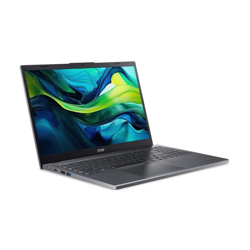 Acer Aspire 15 A15-51M-56E2 Laptop (Steel Grey) | 15.6" FHD (1920x1080) IPS | i5-120U | 8GB RAM | 512GB SSD | Intel Graphics | Windows 11 Home | MS Office Home & Student 2021 | Acer Entry Run Rate Backpack E-1620-P