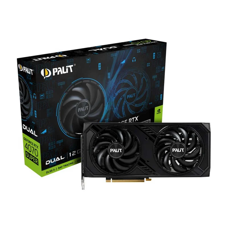 Palit Geforce RTX 4070 Super Dual 12GB GDDR6X Graphics Card