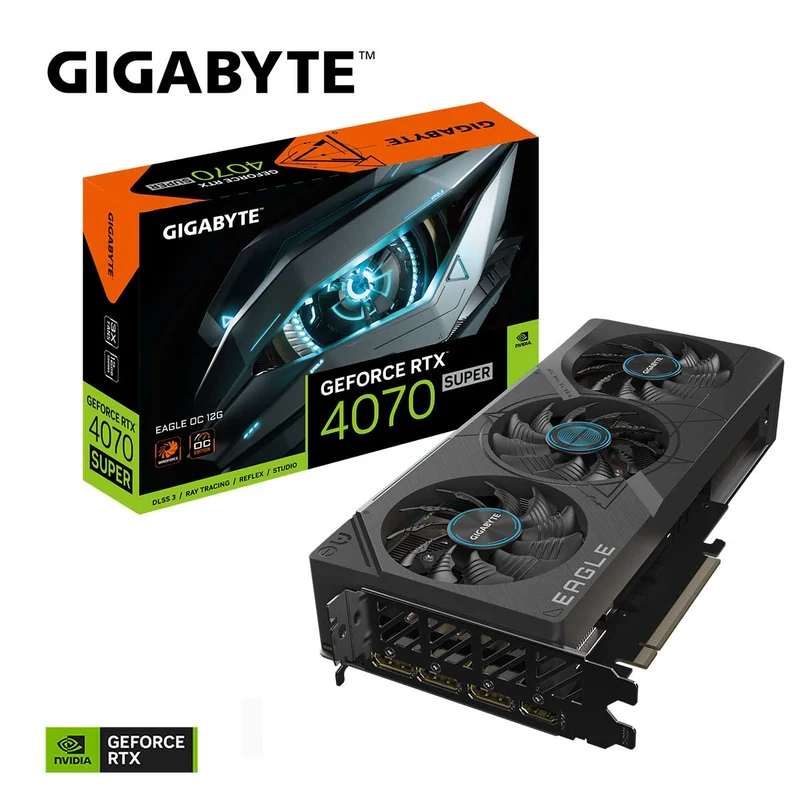 Gigabyte Geforce RTX 4070 Super Eagle OC 12GB GDDR6X Graphics Card