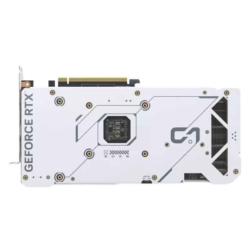 Asus Dual Geforce RTX 4070 Super OC 12GB GDDR6X Graphics Card (White)