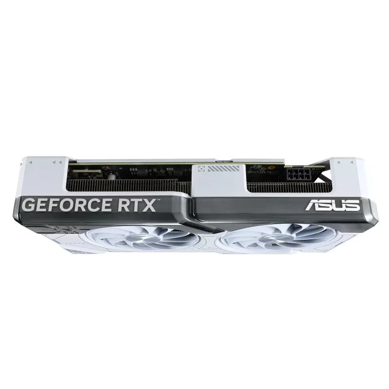 Asus Dual Geforce RTX 4070 Super OC 12GB GDDR6X Graphics Card (White)