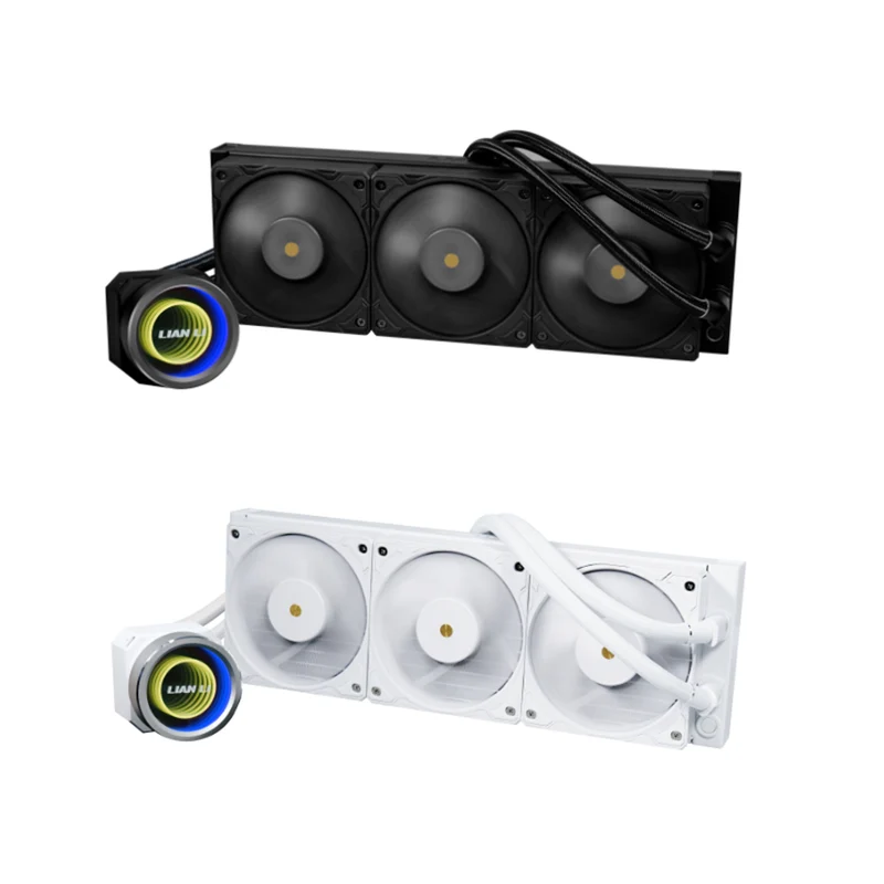 Lian Li Galahad II Trinity RGB 360MM Close Loop CPU Cooler (Black, White)