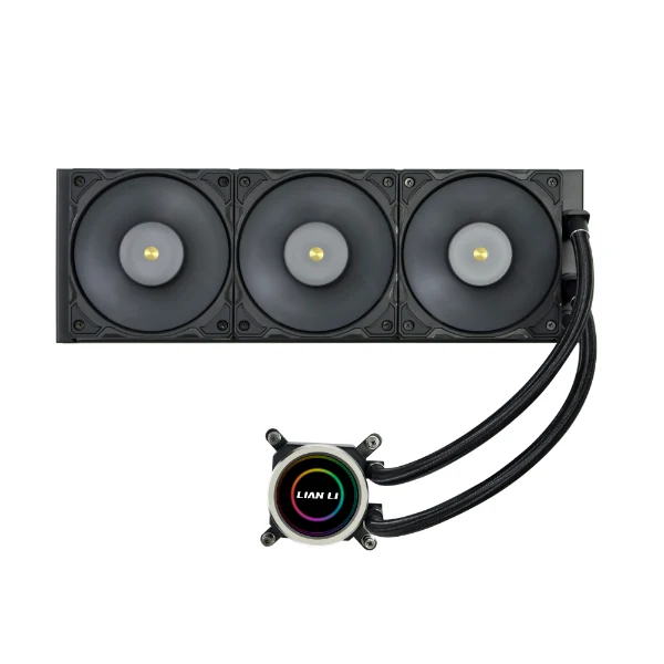 Lian Li Galahad II Trinity RGB 360MM Close Loop CPU Cooler (Black, White)