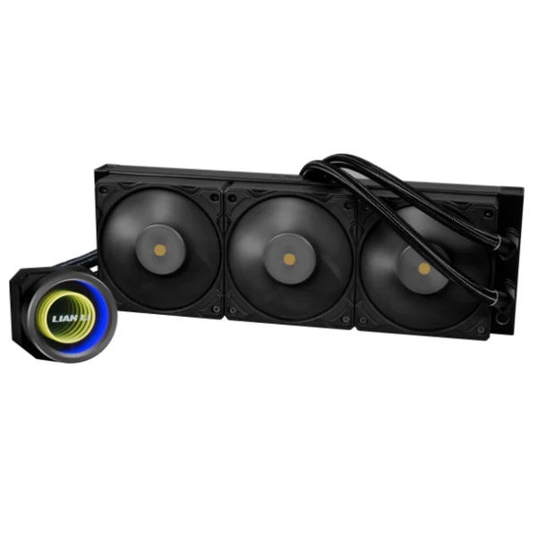 Lian Li Galahad II Trinity RGB 360MM Close Loop CPU Cooler (Black, White)