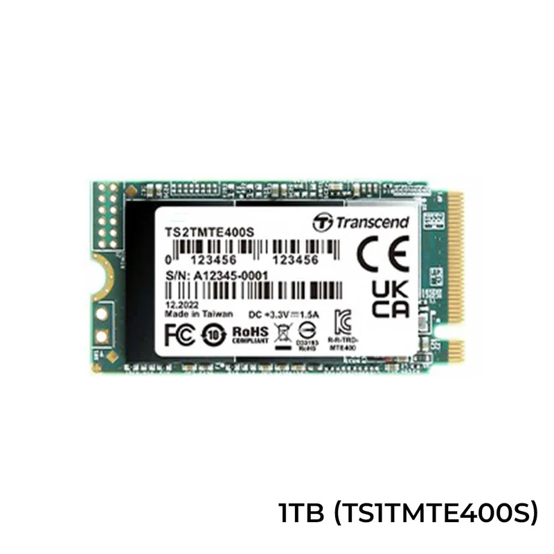 Transcend 400S M.2 2242 PCIE GEN3 X4 NVME Internal SSD (256GB, 512GB, 1TB)