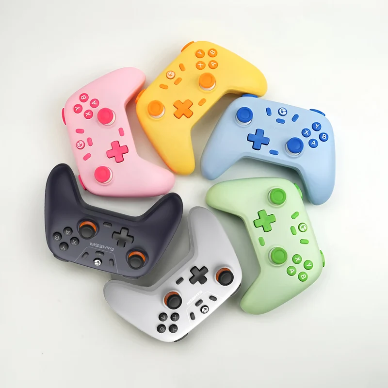 Gamesir T4 Nova Lite Multi-Platform Wireless Game Controller (Stellar White, Space Purple, Sky Blue, Golden Yellow, Mint Green, Blush Pink)