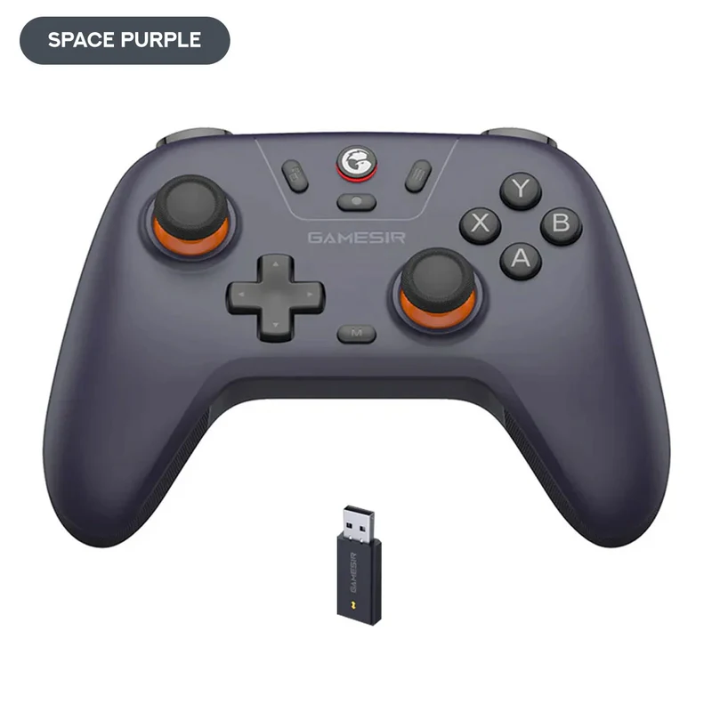 Gamesir T4 Nova Lite Multi-Platform Wireless Game Controller (Stellar White, Space Purple, Sky Blue, Golden Yellow, Mint Green, Blush Pink)