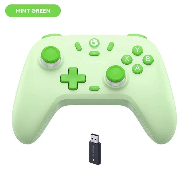 Gamesir T4 Nova Lite Multi-Platform Wireless Game Controller (Stellar White, Space Purple, Sky Blue, Golden Yellow, Mint Green, Blush Pink)