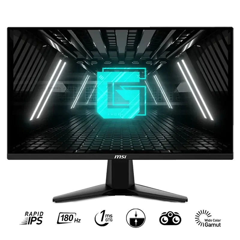 MSI G255F 24.5" (1920X1080) FHD Rapid IPS 180Hz 1ms GTG Gaming Monitor (Black)