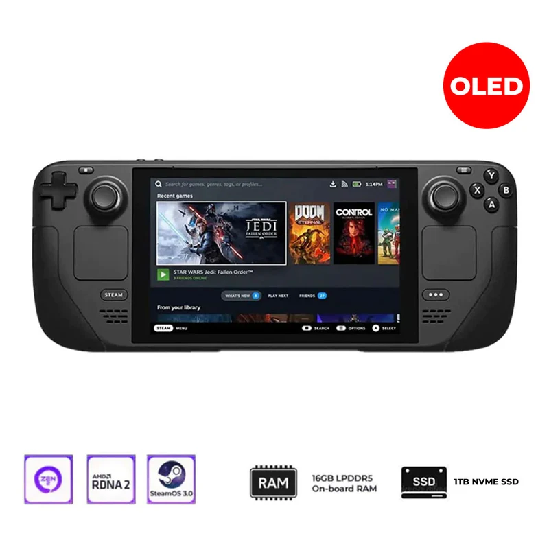 Steam Deck OLED (512GB, 1TB)