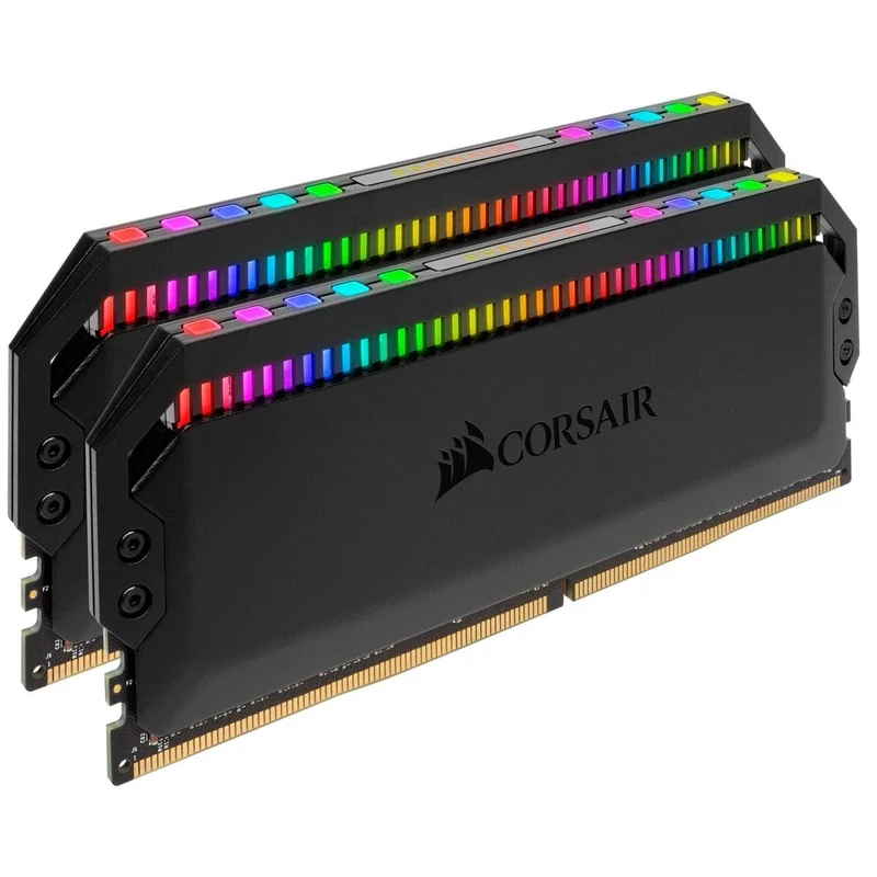 CORSAIR Dominator Platinum RGB 16GB (2 x 8GB) DDR4 DRAM 3200mhz C16 Memory Kit (CMT16GX4M2E3200C16)