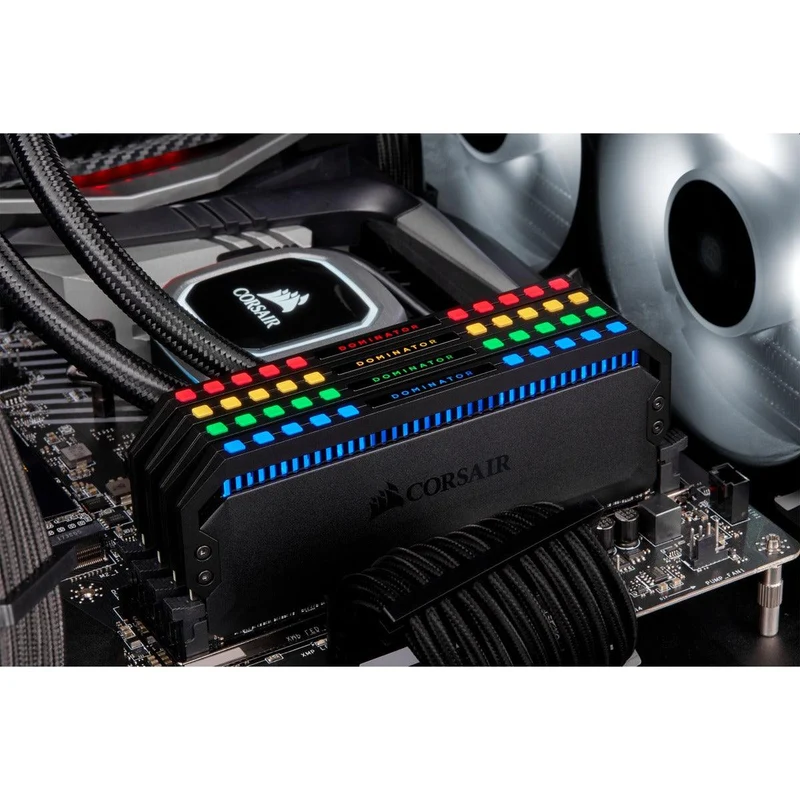 CORSAIR Dominator Platinum RGB 16GB (2 x 8GB) DDR4 DRAM 3200mhz C16 Memory Kit (CMT16GX4M2E3200C16)