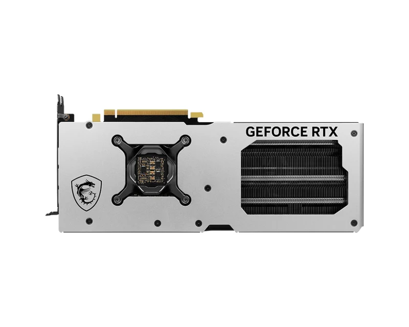 MSI GeForce RTX 4070 TI Gaming X Slim 12GB GDDR6 Graphics Card (White)