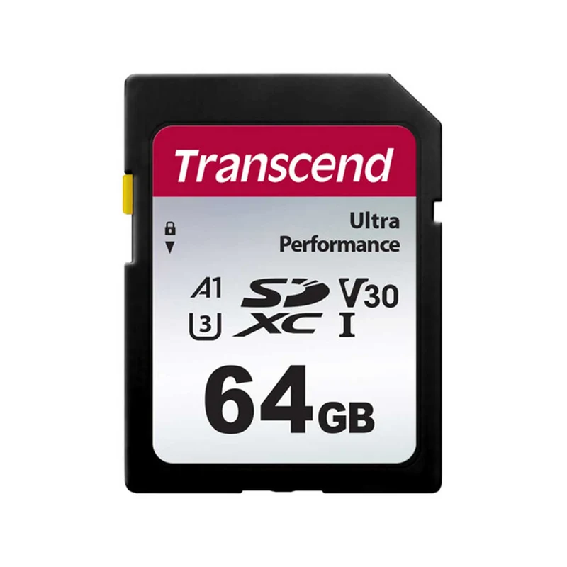 Transcend 340S Ultra Performance SDXC UHS-I U3 V30 A2 160MB/S Read SD Card (64GB, 128GB, 256GB, 512GB)