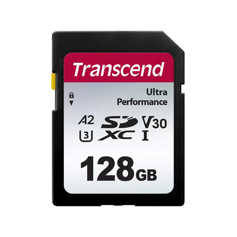 Transcend 340S Ultra Performance SDXC UHS-I U3 V30 A2 160MB/S Read SD Card (64GB, 128GB, 256GB, 512GB)