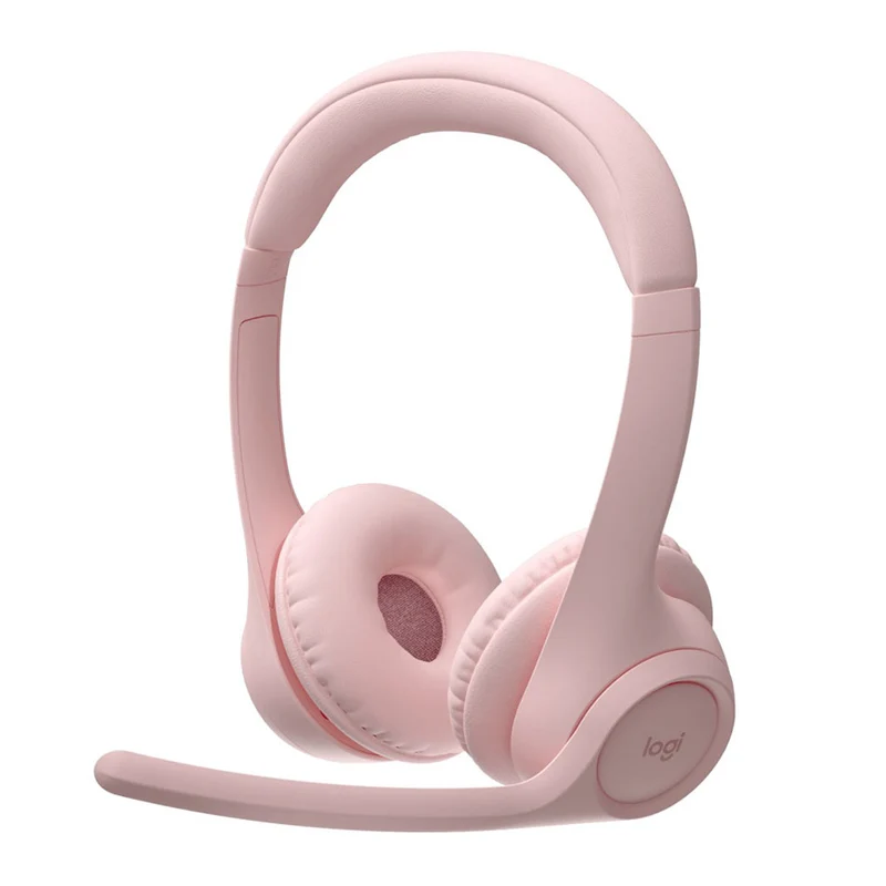 Logitech Zone 300 Wireless Headset (Black, Rose, Off-White)