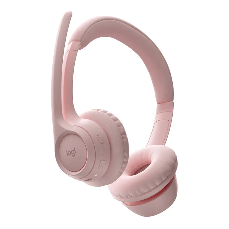 Logitech Zone 300 Wireless Headset (Black, Rose, Off-White)