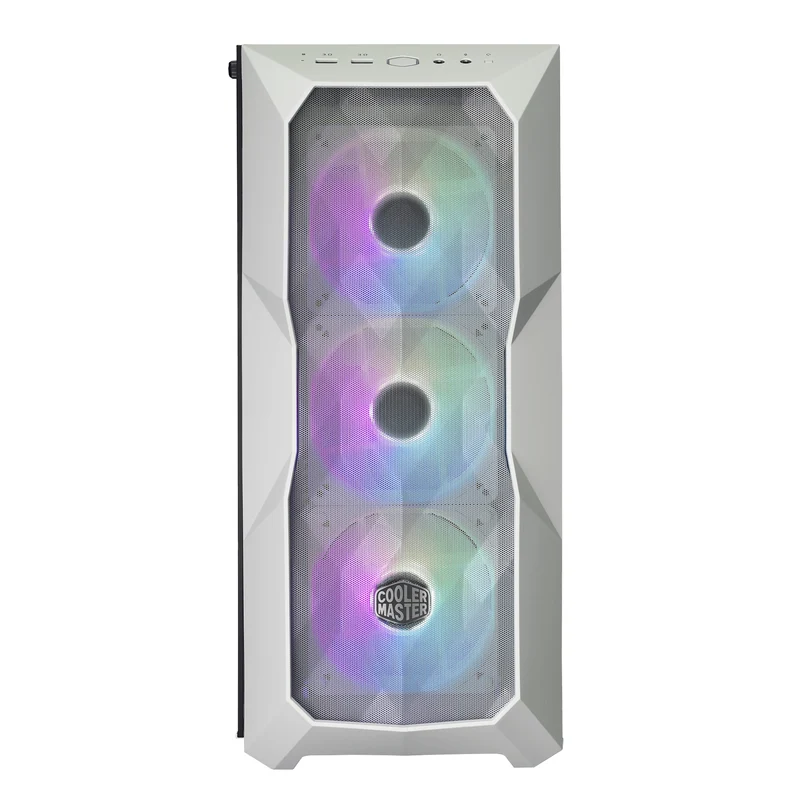 Cooler Master Masterbox TD500 Mesh V2 Mid Tower Case (White)