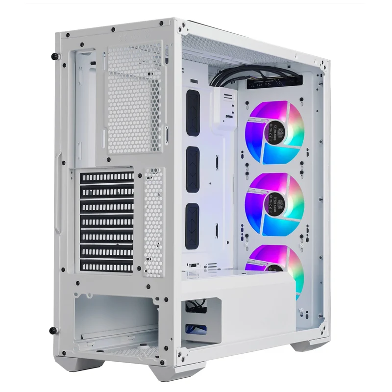 Cooler Master Masterbox TD500 Mesh V2 Mid Tower Case (White)