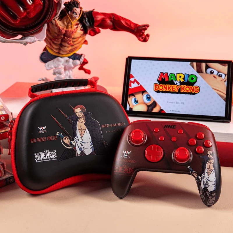 IINE Wireless Controller for Switch Lite/ Switch/ Switch OLED (Shanks) + Storage Bag for Switch Lite/ Switch/ Switch OLED (Shanks) Bundle (L929)