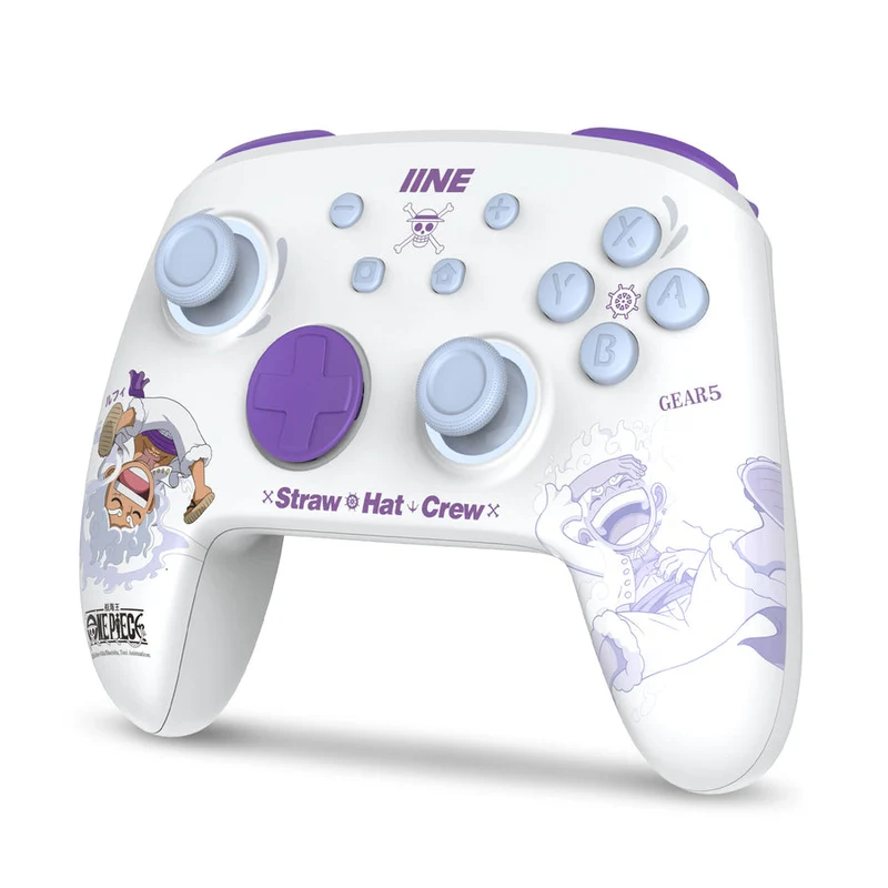 IINE Wireless Controller for Switch Lite/ Switch/ Switch OLED (Luffy) + Storage Bag for Switch Lite/ Switch/ Switch OLED (Luffy) Bundle (L946)
