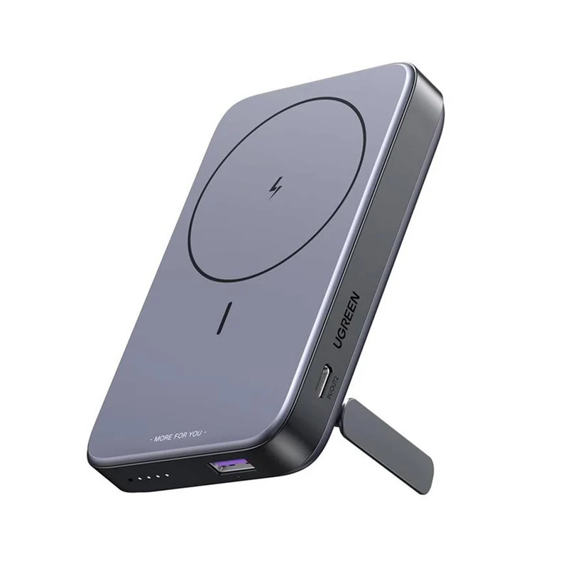 Ugreen 10000MAH Mini Magnetic Wireless 20W Power Bank (Space Grey) (PB206/15086)
