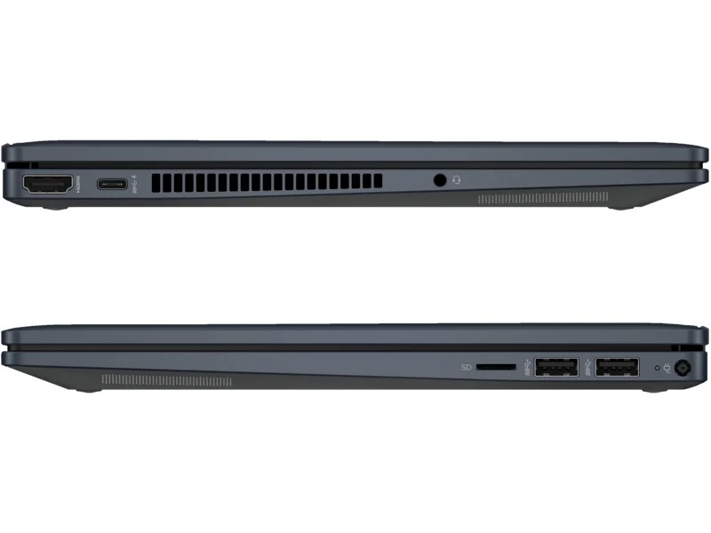 HP Pavilion X360 14-EK1062TU 2 In 1 Laptop (Space Blue) | 14.0" FHD IPS | i7-1355U | 16GB RAM | 512 SSD | Intel Iris Xe | Windows 11 Home | Ms Office Home & Student 2021 | HP Prelude Topload Bag