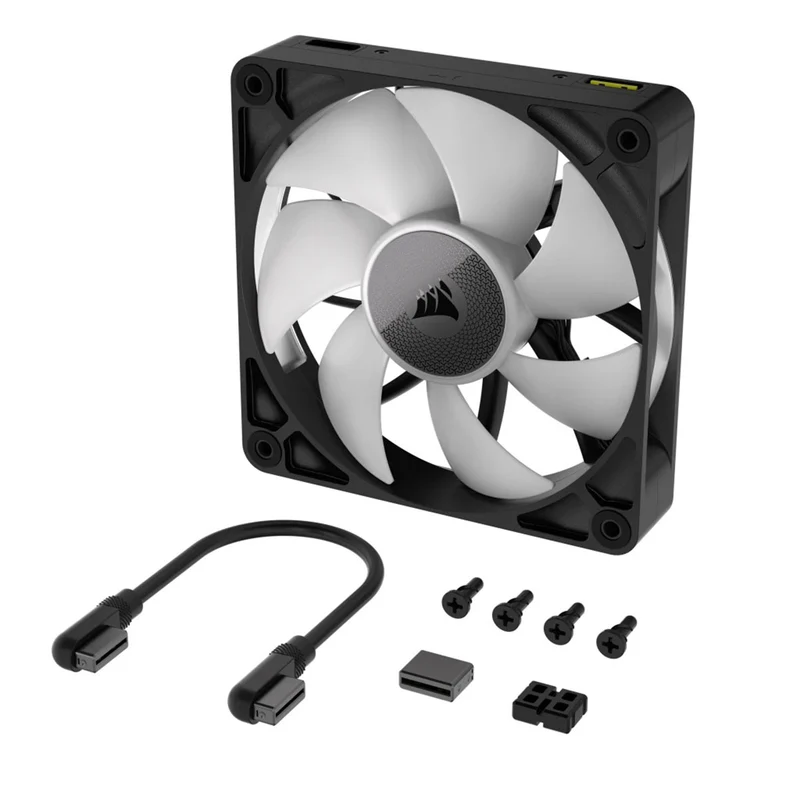 Corsair ICUE Link RX140 RGB 140MM PWM Single Fan Expansion (Black, White)