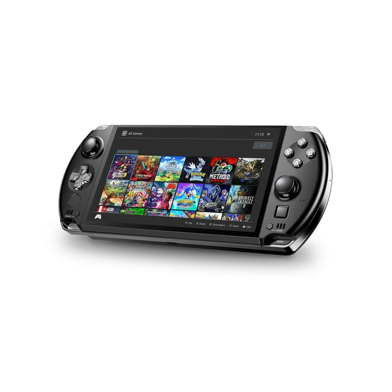 GPD Win 4 2024 Handheld PC Gaming Console (Black) | 6" FHD (1920x1080) | AMD Ryzen 7 8840U | 32GB RAM | 2TB SSD | AMD Radeon 780M | Windows 11 | GPD Win 4 Protective Case