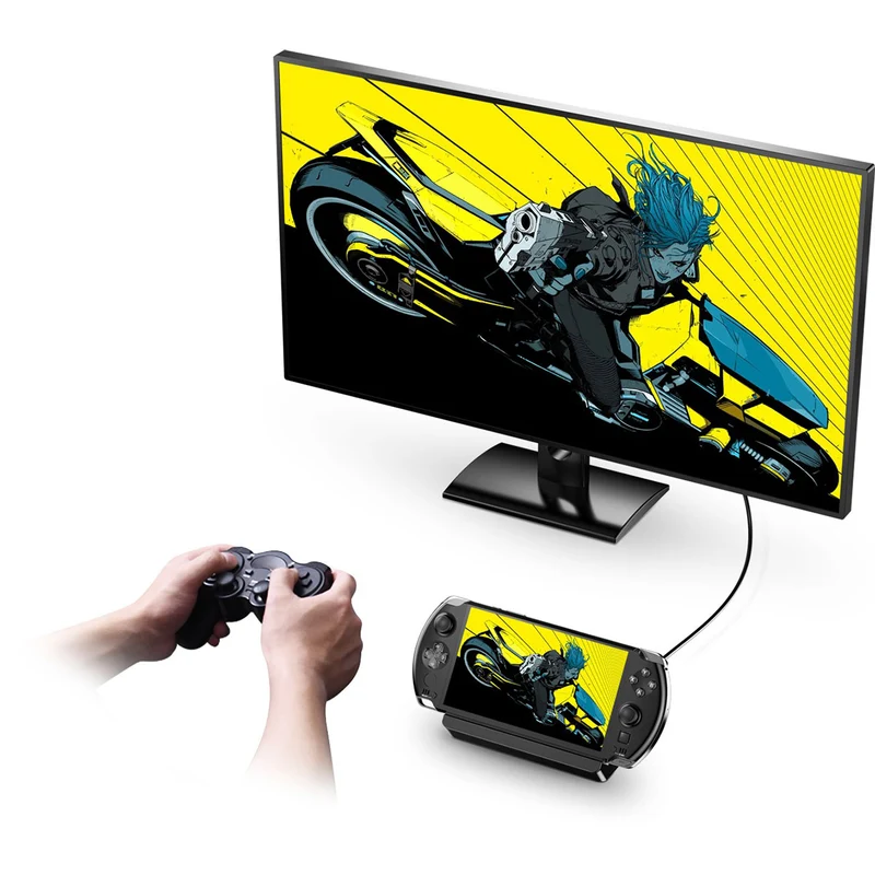 GPD Win 4 2024 Handheld PC Gaming Console (Black) | 6" FHD (1920x1080) | AMD Ryzen 7 8840U | 32GB RAM | 2TB SSD | AMD Radeon 780M | Windows 11 | GPD Win 4 Protective Case