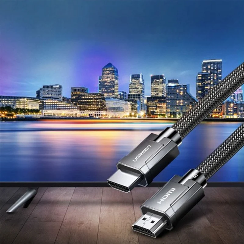 UGreen HDMI 2.1 Male To Male Cable - 1M (Grey) (HD135/70319)