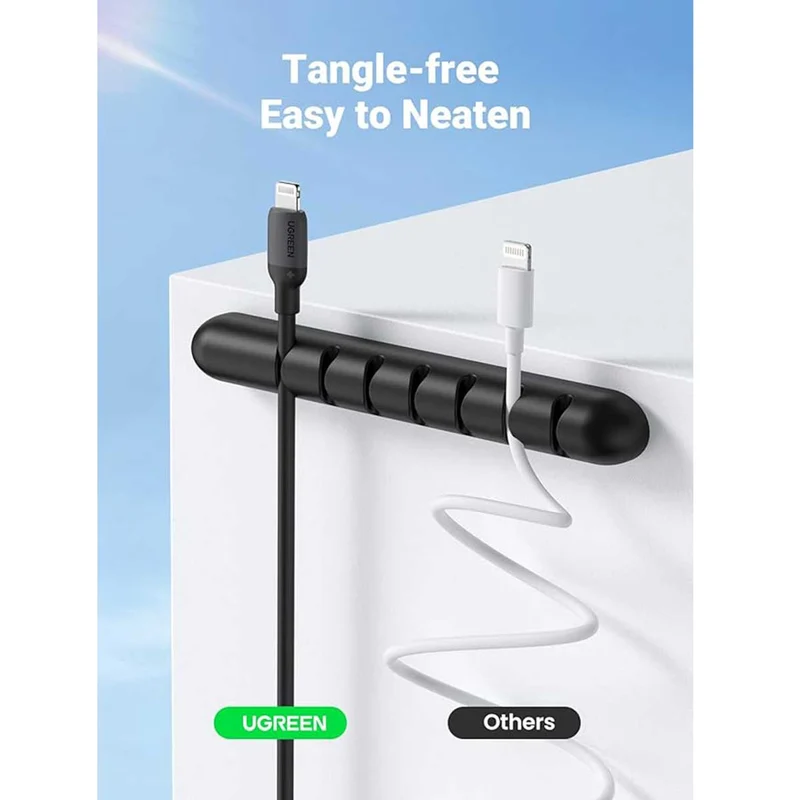 UGREEN Lightning To USB-C Silicone PD Charging Cable (Black, Blue, Green, Pink)