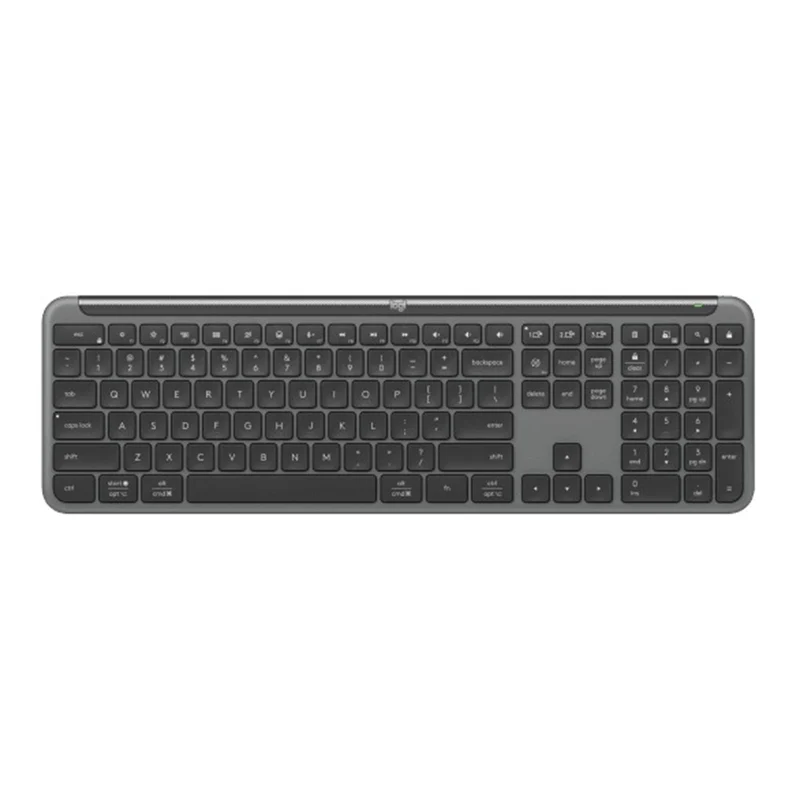 Logitech Signature Slim K950 Full-Size Wireless Keyboard (Graphite, Off-White)