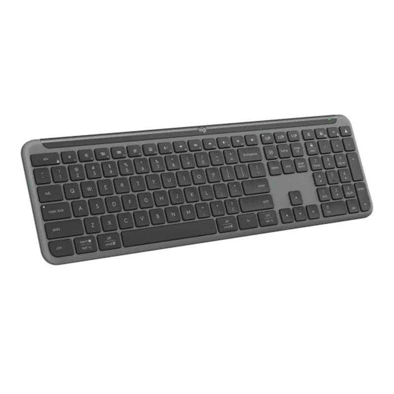 Logitech Signature Slim K950 Full-Size Wireless Keyboard (Graphite, Off-White)