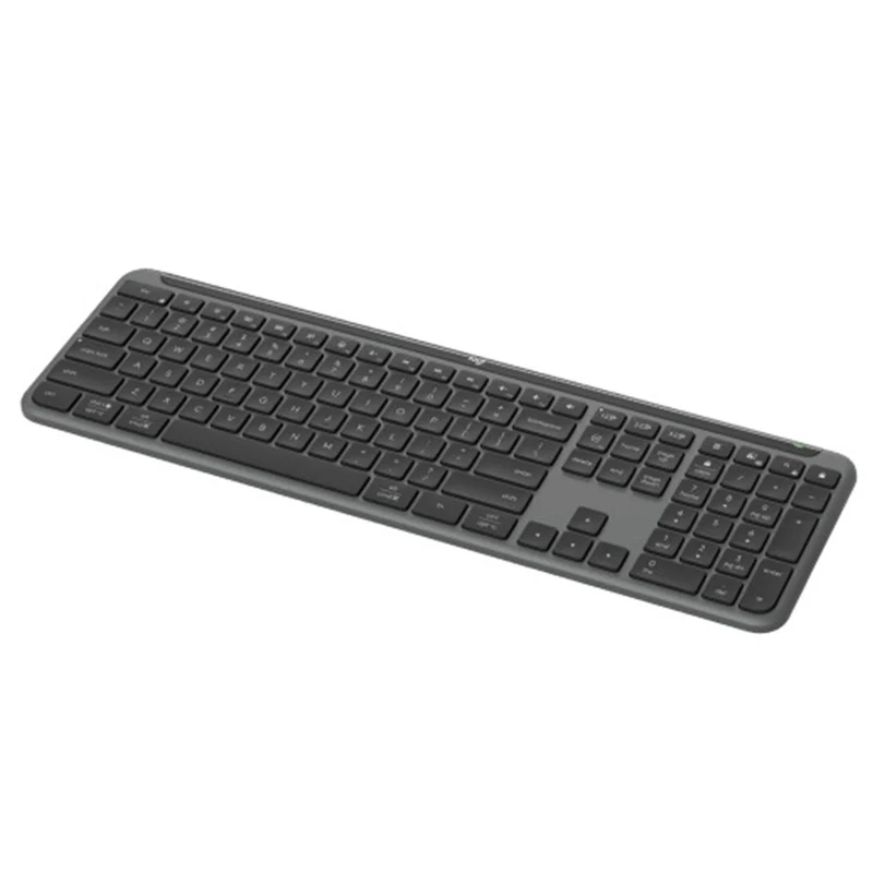 Logitech Signature Slim K950 Full-Size Wireless Keyboard (Graphite, Off-White)