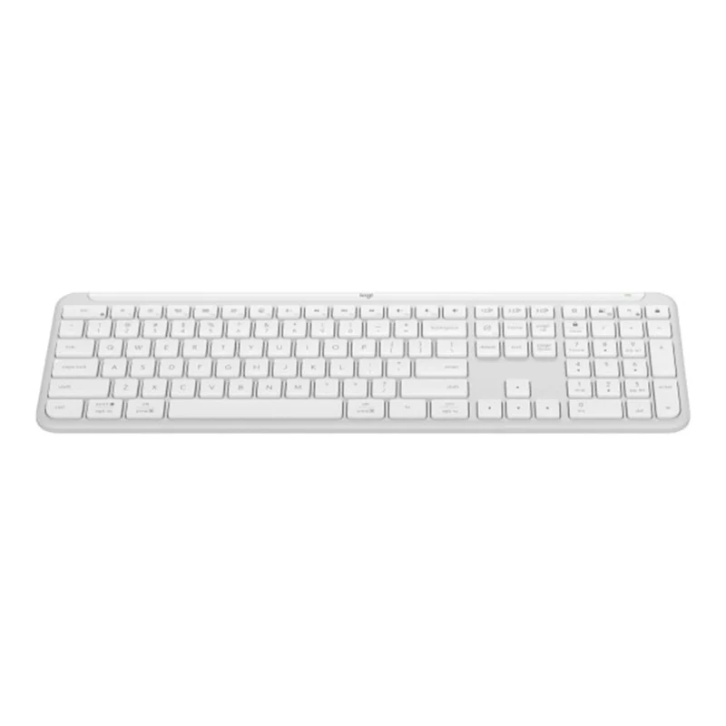 Logitech Signature Slim K950 Full-Size Wireless Keyboard (Graphite, Off-White)