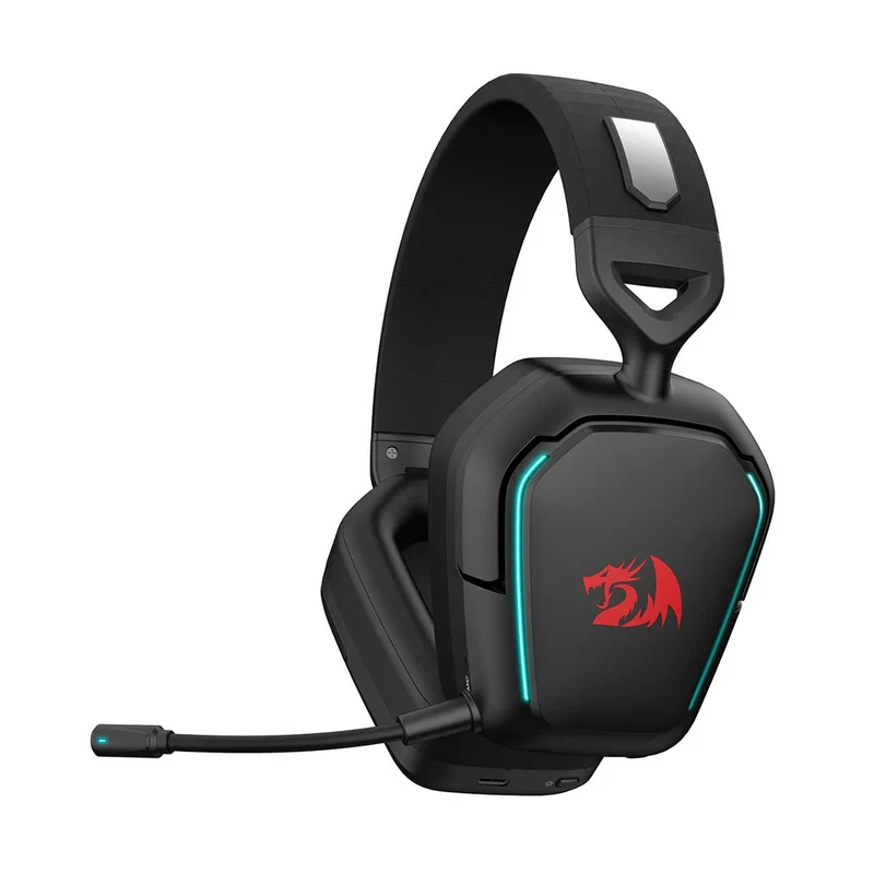 Redragon H868 Mira Wired+2.4G+BT RGB Gaming Headset (Black)