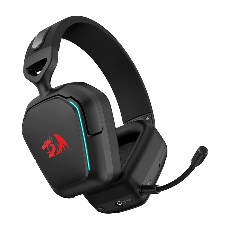 Redragon H868 Mira Wired+2.4G+BT RGB Gaming Headset (Black)
