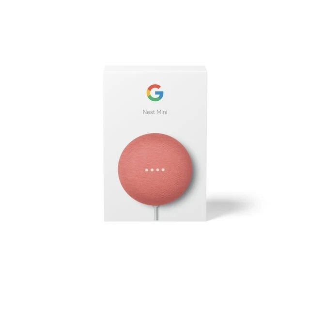 Google Nest Mini (2nd Gen) (Coral)
