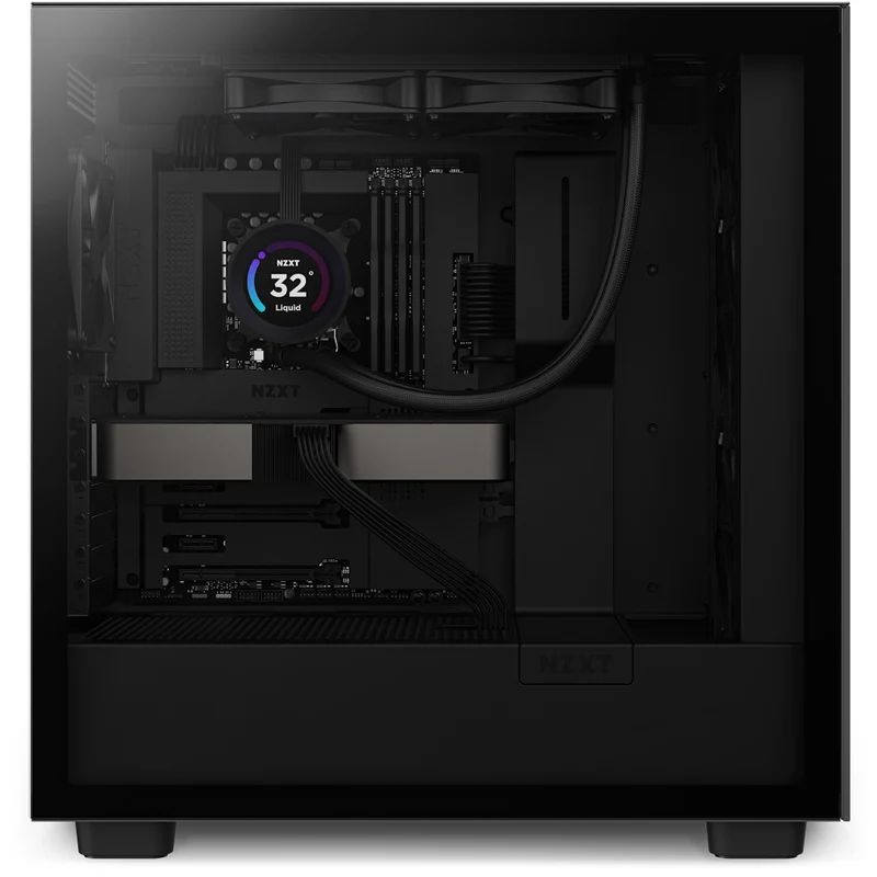 NZXT Kraken Elite 240 240MM AIO Liquid Cooler With LCD Display (Matte Black) (RL-KN24E-B1)