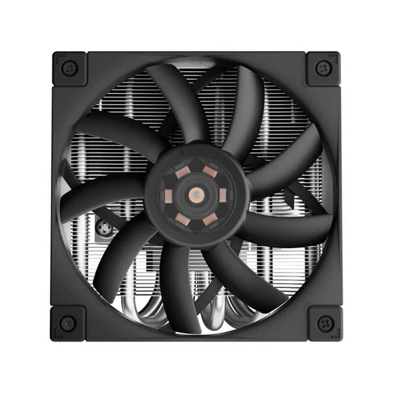 Deepcool AN600 120MM Top Flow Low Profile CPU Air Cooler (Black) (R-AN600-BKNNMN-G)