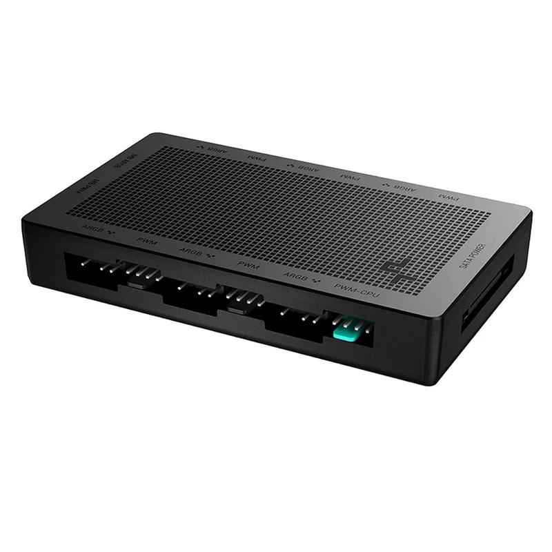 Deepcool SC790 2-IN-1 PWM & RGB Hub (Black) (R-SC790-BKNSNN-G)