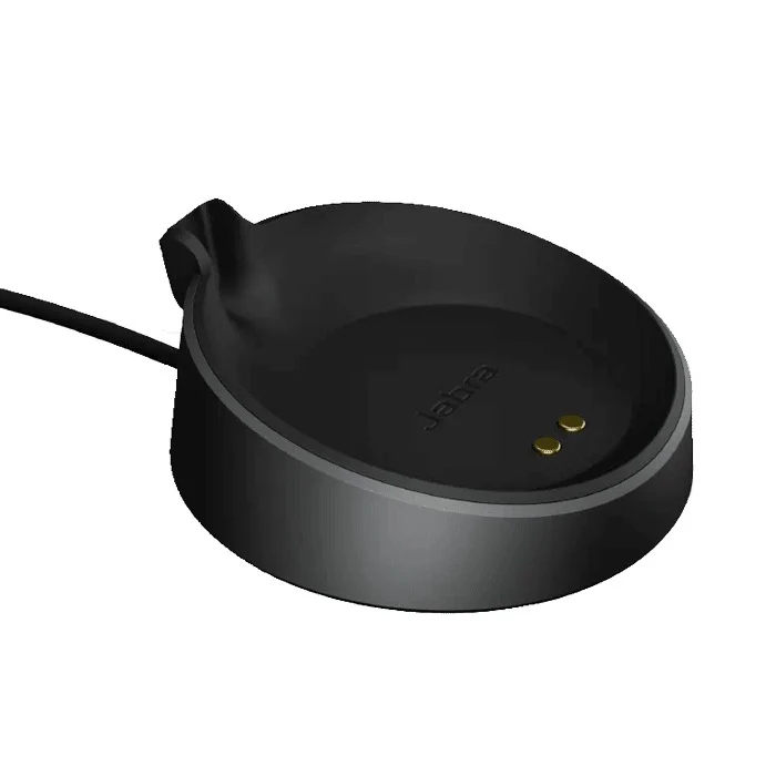 Jabra Evolve2 75 LINK390A MS Stereo Noise-Canceling Wireless Headset With Charging Stand (Black)