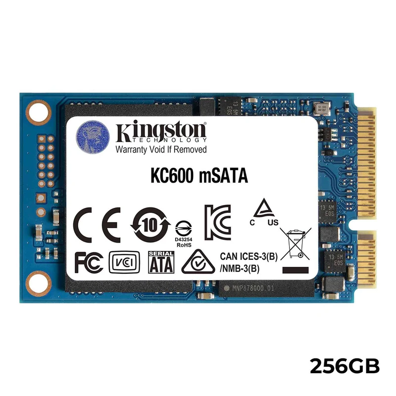 Kingston KC600 2.5" & MSATA SSD Hardware-Based Self-Encrypting Drive With 3D TLC Nand - SKC600MS (256GB, 512GB, 1024GB)