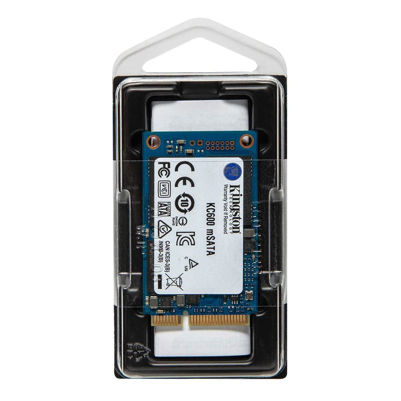 Kingston KC600 2.5" & MSATA SSD Hardware-Based Self-Encrypting Drive With 3D TLC Nand - SKC600MS (256GB, 512GB, 1024GB)