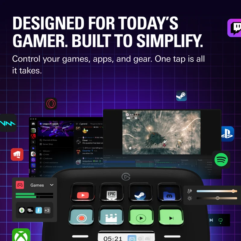 Elgato Stream Deck Neo (Black, White)