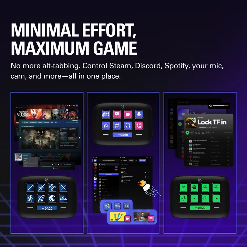 Elgato Stream Deck Neo (Black, White)