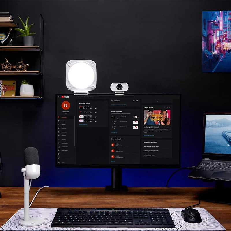 Elgato Key Light Neo (Black, White)