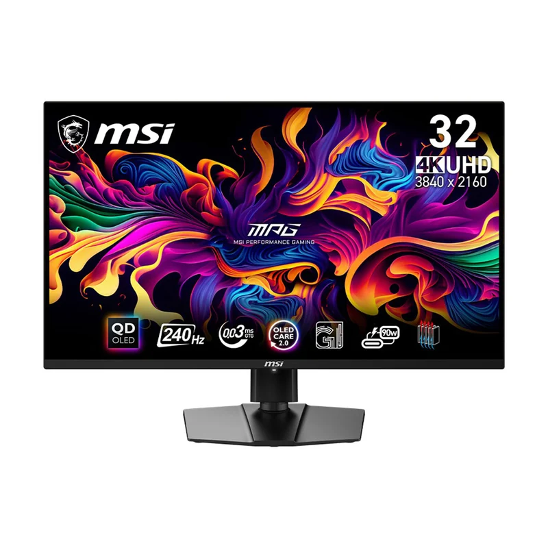 MSI MPG 321URX QD-OLED 32" UHD (3840X2160) 240HZ 0.03MS (GTG) Flat Gaming Monitor