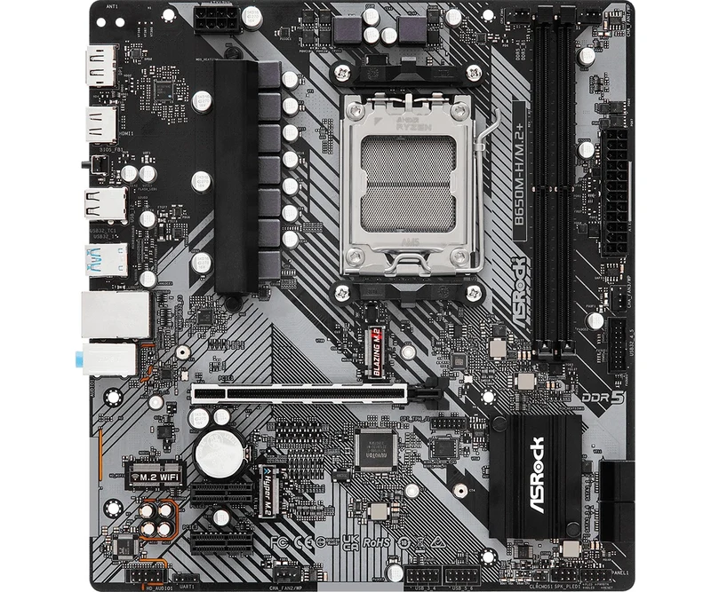 ASRock B650M-H/M.2+ DDR5 Motherboard